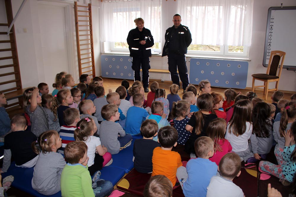 Spotkanie z policjantami Komisariatu w Ząbkach „Żyj i działaj bezpiecznie”