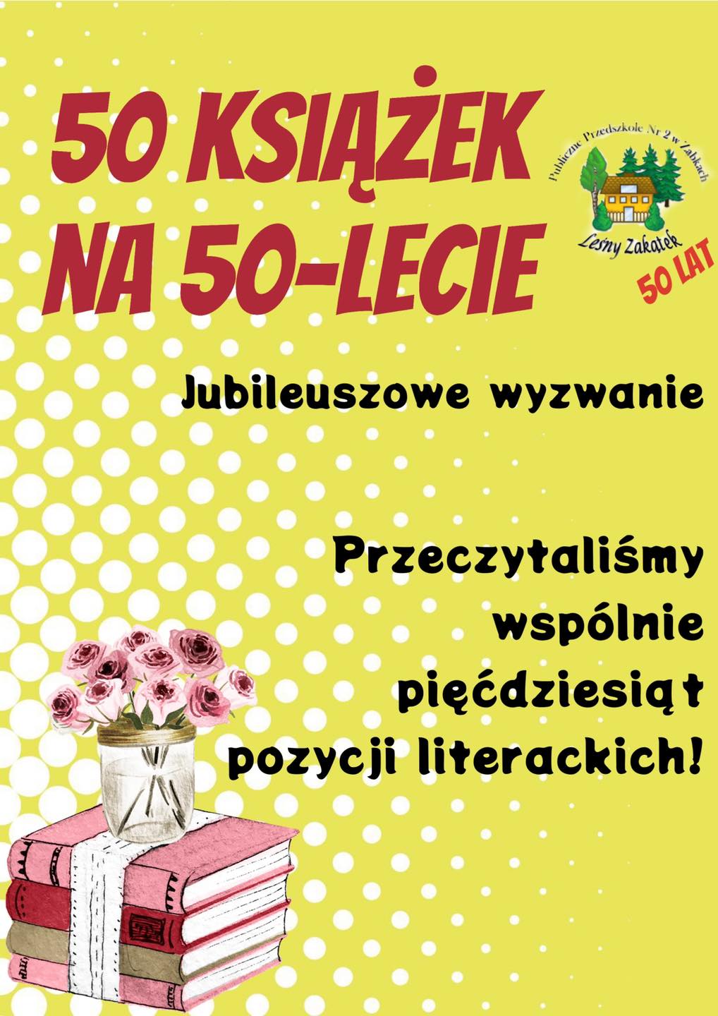 Wyzwanie „50 książek na 50-lecie”!