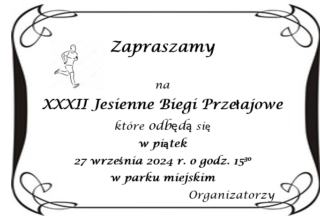 XXXII biegi przełajowe