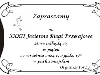 XXXII biegi przełajowe